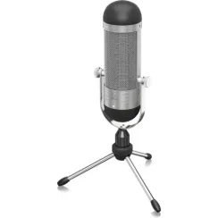 BEHRINGER BVR84 - конденсаторный USB-микрофон, 16 бит/48 кГц, 50 Гц - 16 кГц, USB тип C