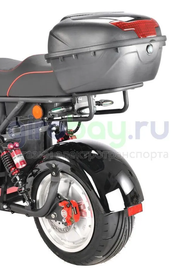 Электроскутер CityCoco WHITE SIBERIA PRO MAX 3950W (Черный) фото 19 фото №24