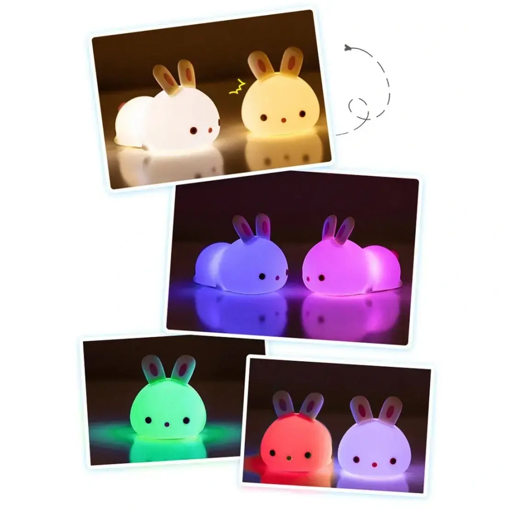 Ночник «Сute rabbit» 14,6*9,7*10,5 см USB 0.45w 5 v