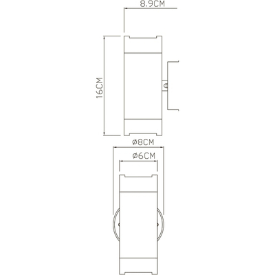 Фасадный светильник Arte Lamp ATLAS A3503AL-2BK, 2хGU10