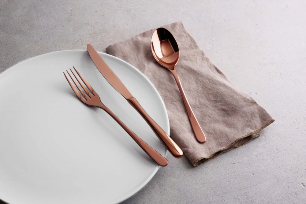 Sambonet Набор столовых приборов Taste PVD 24 предмета (6 персон) Медь EAN 8014808110887