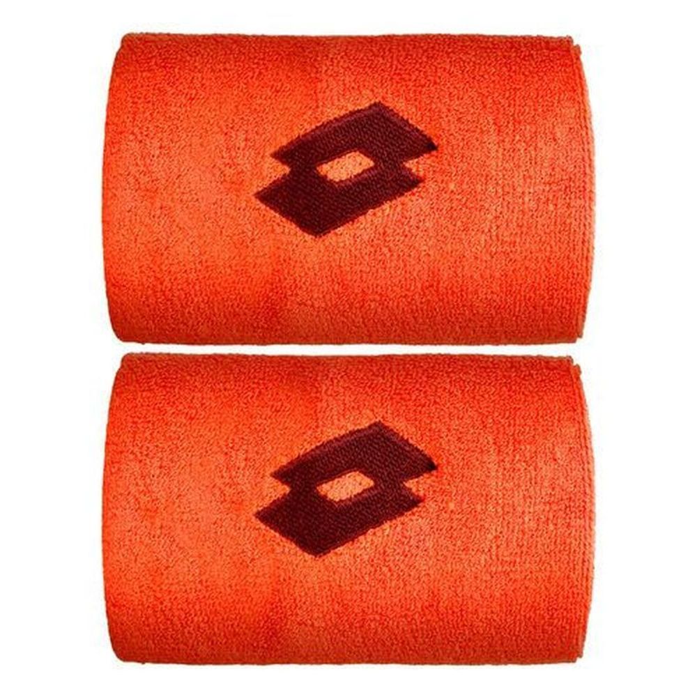Напульсник теннисный Lotto Wristband 5in - nectarine
