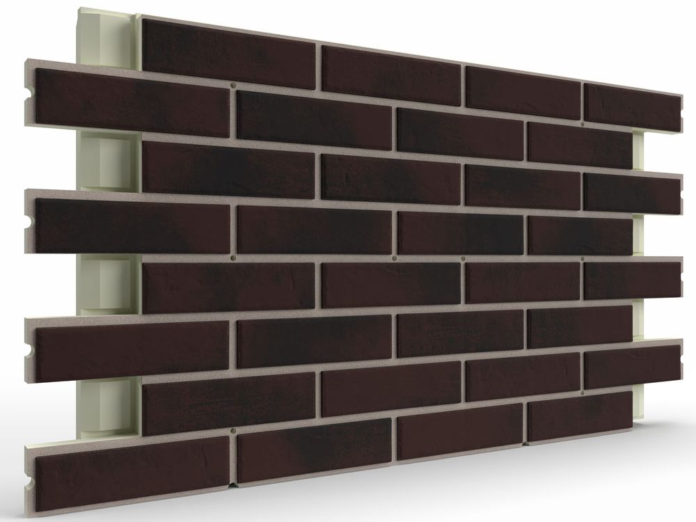 Термопанель ППУ Element Klinker Exclusive Red Wine 102,8 x 61,6