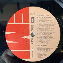Винтажная виниловая пластинка LP Cliff Richard 40 Golden Greats (Нидерланды 1977) Devil Woman