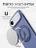 Чехол накладка iPhone 17 Air 6.5" Gurdini Shockproof Roller 360 White