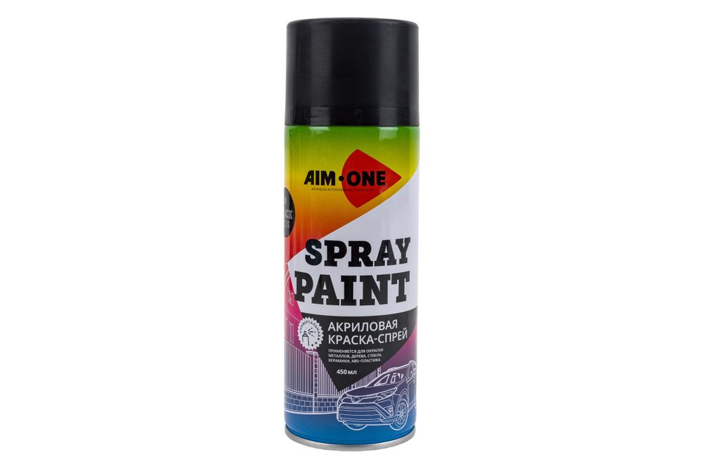 Краска-спрей бронза  AIM-ONE 450 мл (аэрозоль).Spray paint bronze  450ML SP-BZ132