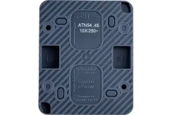 Розетка Systeme Electric ATLASDESIGN PROFI IP54 с заземлением с крышкой накладная антрацит 36837