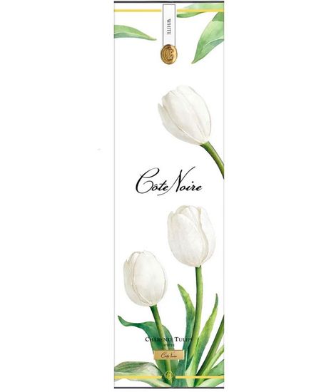 Белые тюльпаны Charente Tulips White, Cote Noire