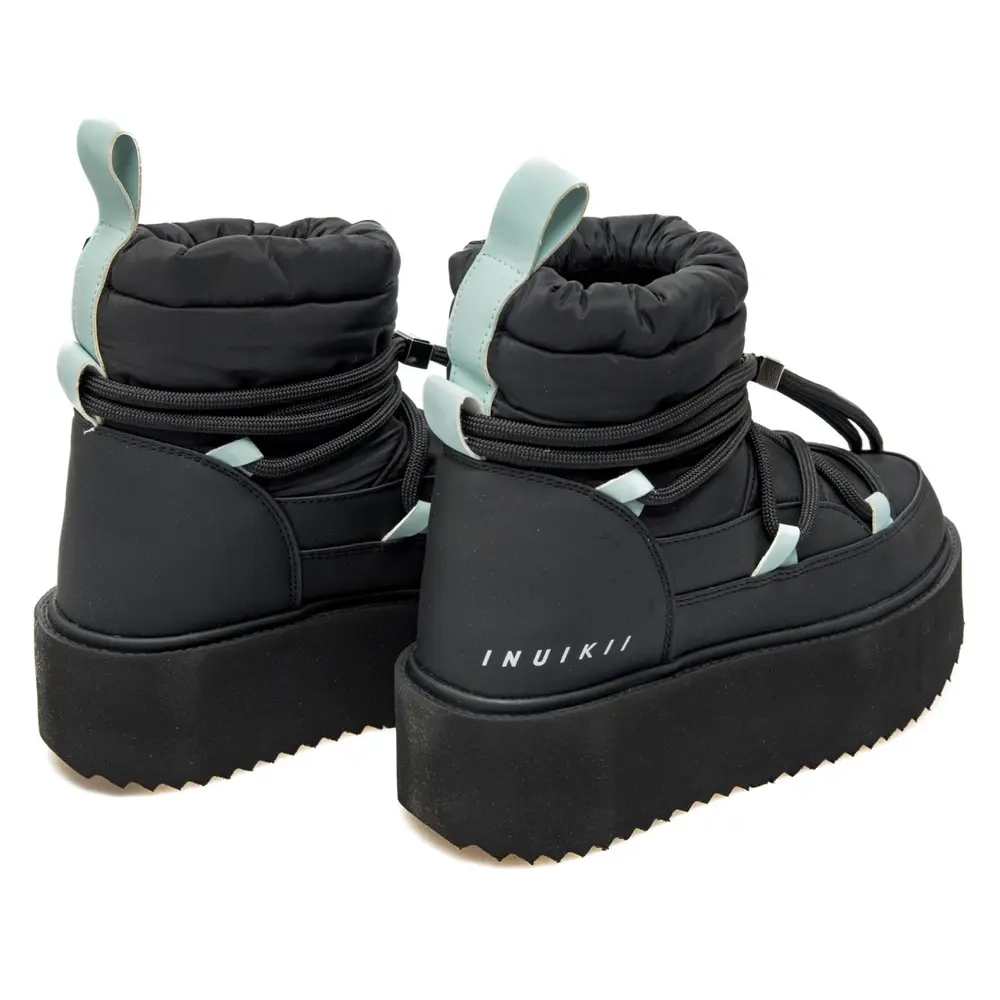 Комбинированные полусапоги INUIKII 75205-110 Technical Platform Black