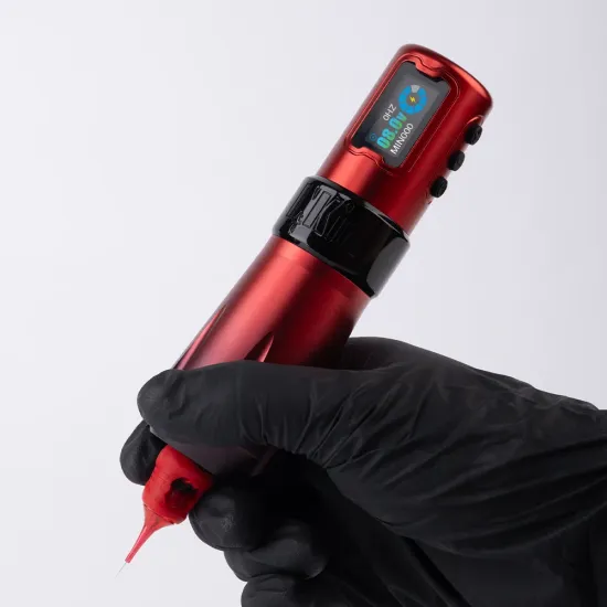 INKIN Rampage "5.0 Blazing Red" by Ez Tattoo - беспроводная тату машинка I'Kin (INKin)