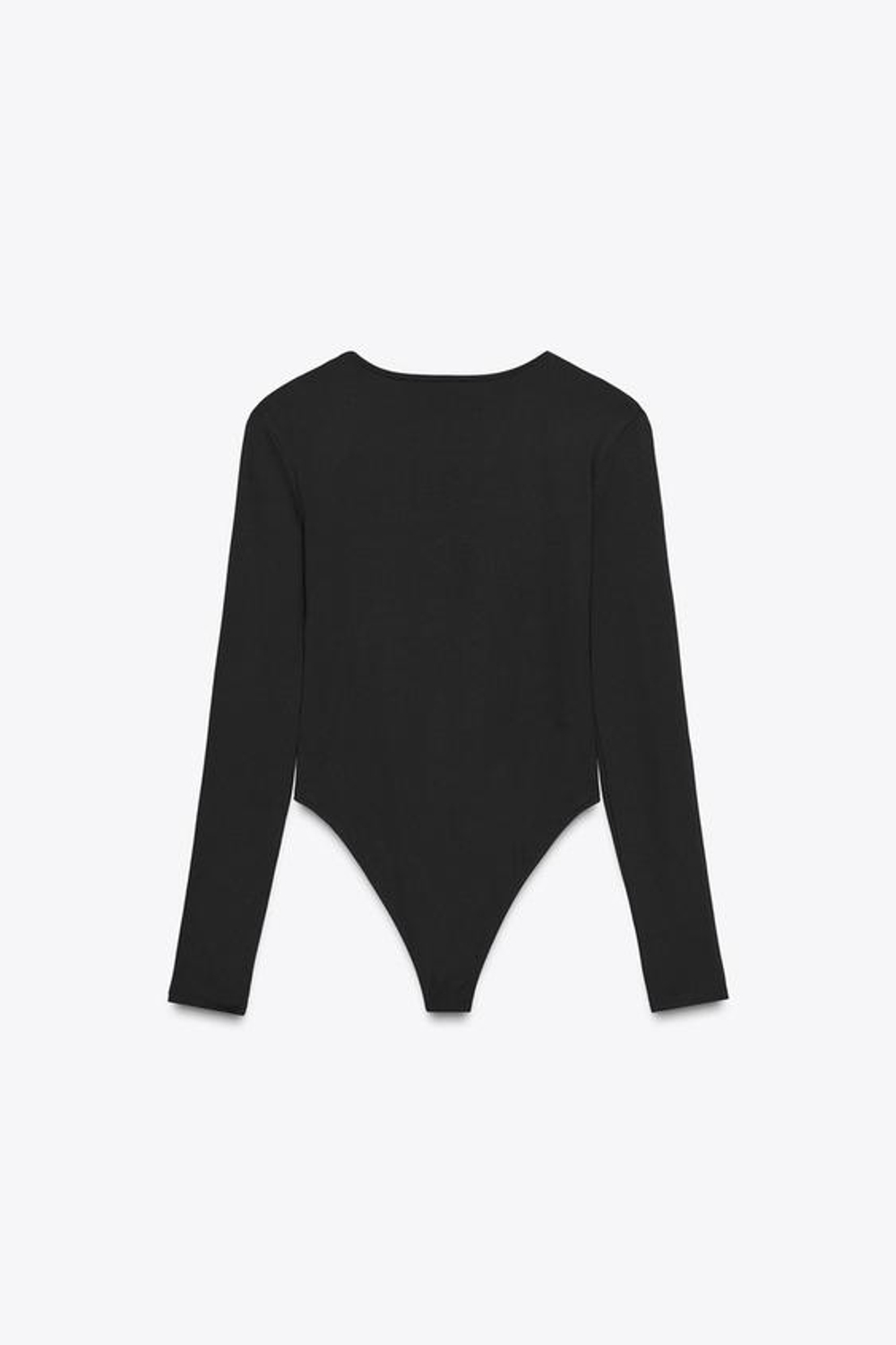 БОДИ С ДЛИННЫМИ РУКАВАМИ ИЗ ПОЛИАМИДА - ZARA