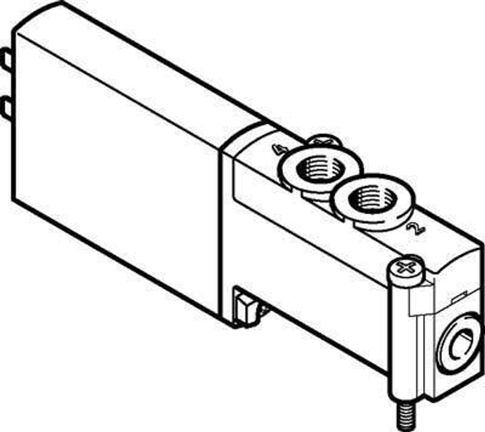 MHP2-MS1H-5/2-M5 Распределитель с электроуправлением MHP2-MS1H-5/2-M5 Распределитель с электроуправлением