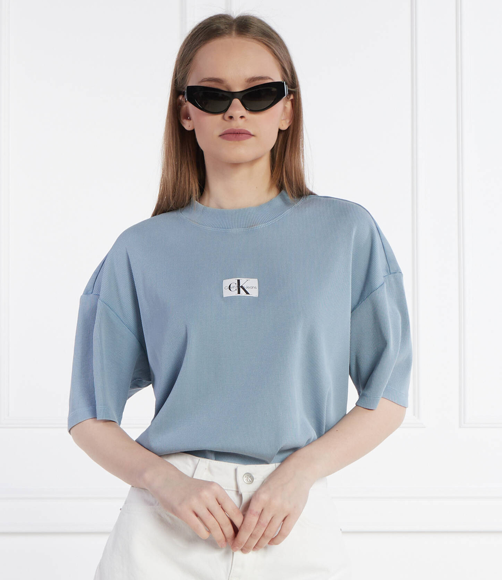 Футболка CALVIN KLEIN JEANS - голубой(J20J223278)