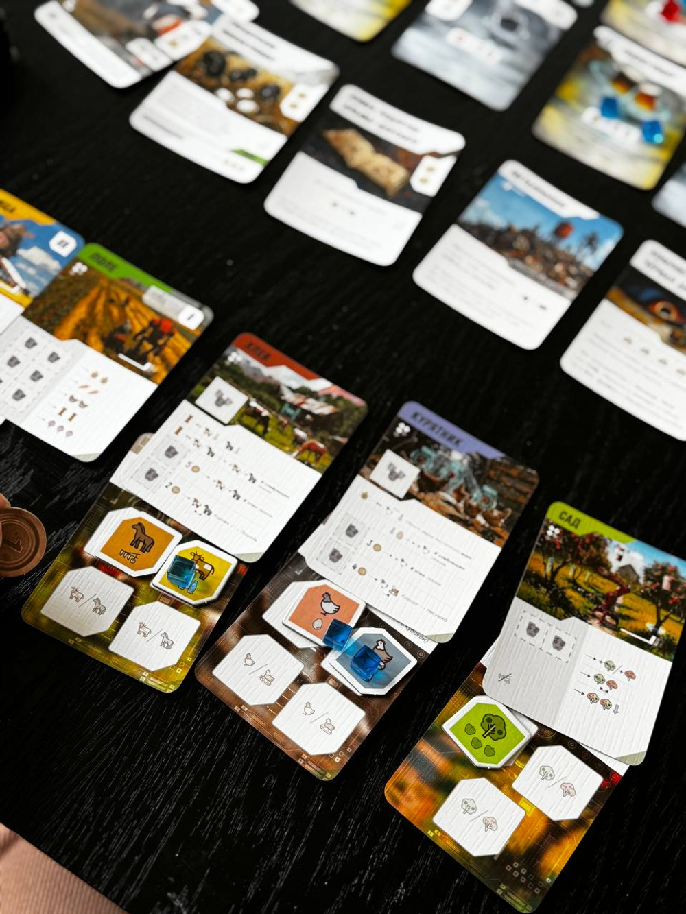 Настольная игра «Кибердеревня»
