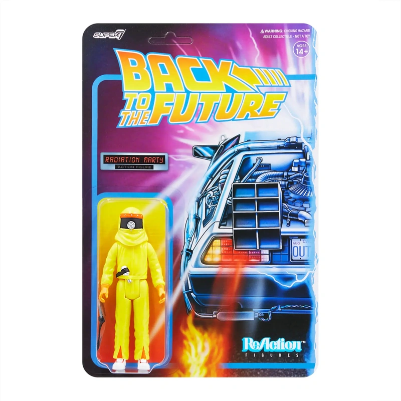 Фигурка Super7 - Back To The Future Reaction Figure Wave 2 - Radiation Marty (УЦЕНКА)