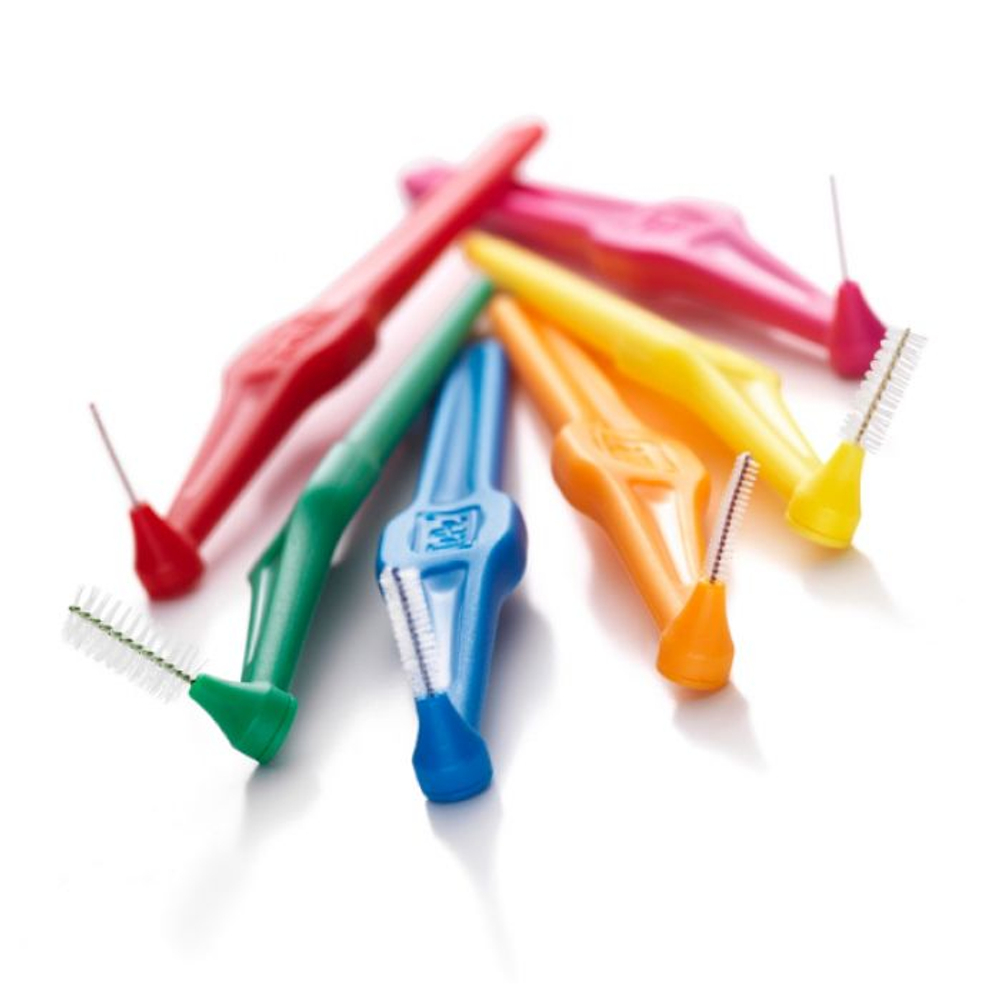 TePe угловые межзубные ершики 0.4-0.8 мм Interdental Brush Angle (6 шт) (Швеция)