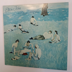 Винтажная виниловая пластинка LP Elton John Blue Moves (UK 1976)