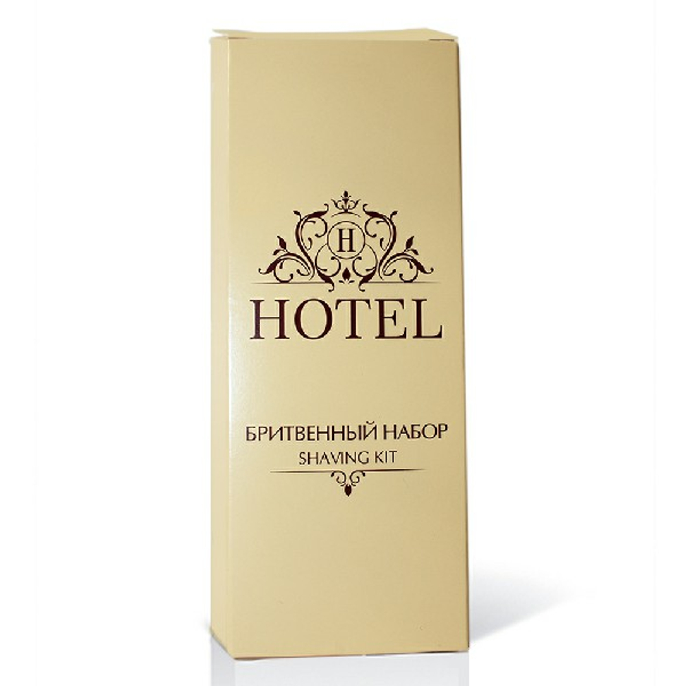 Бритвенный набор "Hotel", в картоне (крем для бритья в саше)/120шт