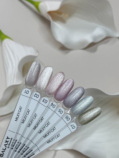 Гель лак Galaxy Milky Cat №02, 9g