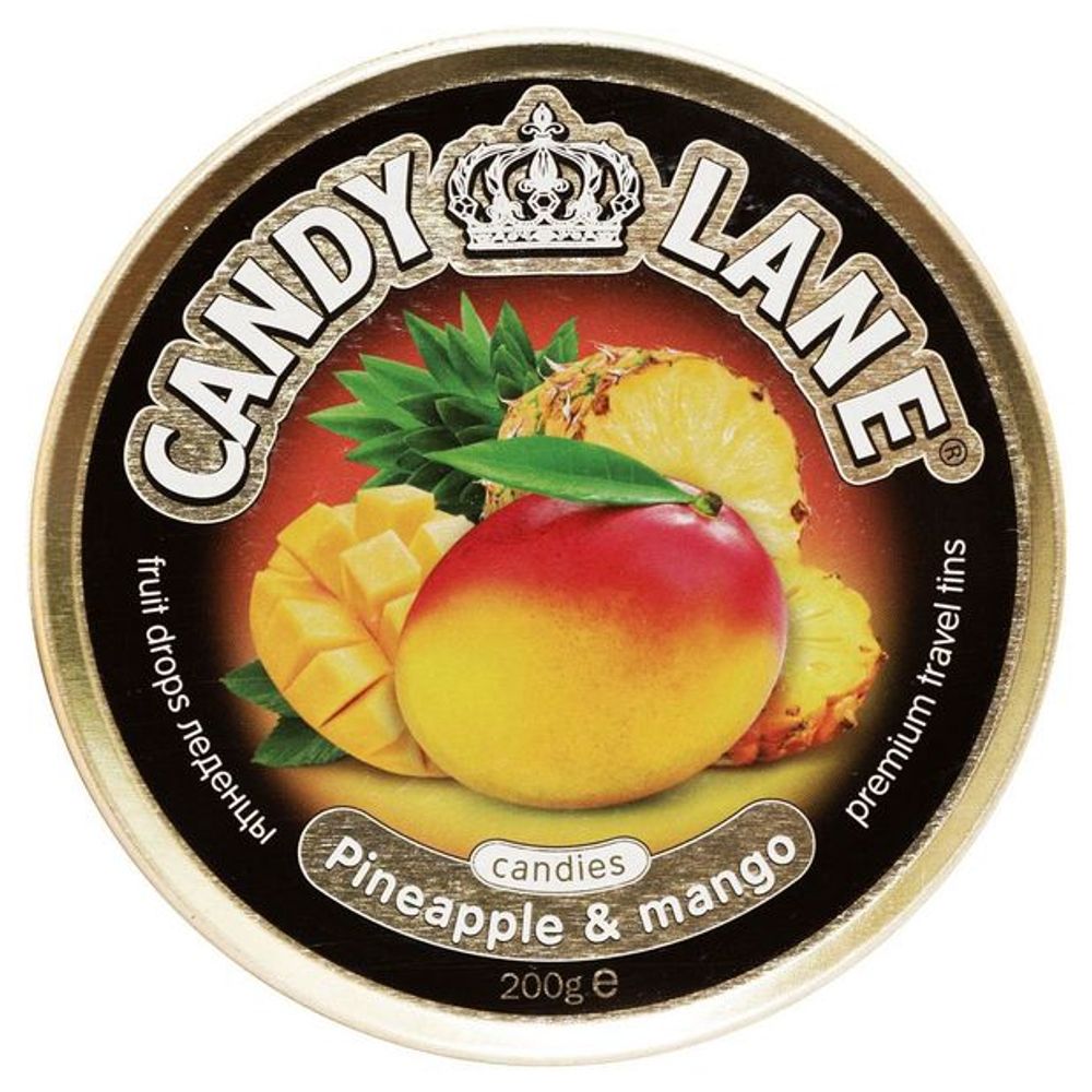 Леденцы Candy Lane Ананас манго ж/б 200г