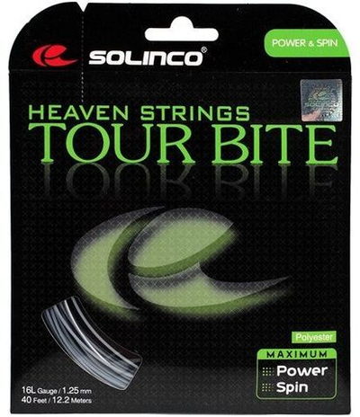 Теннисные струны Solinco Tour Bite (12 m) - grey (Polecany)