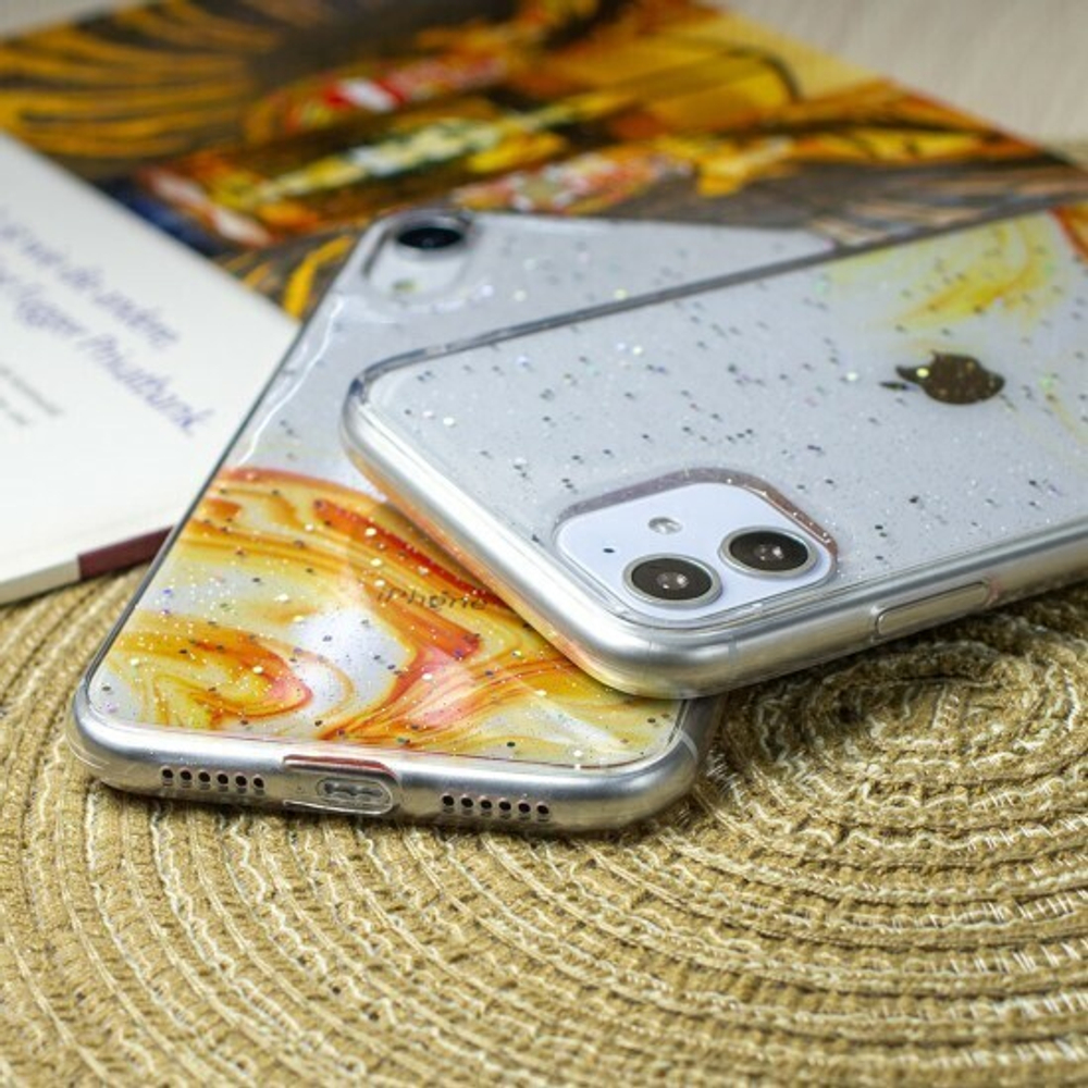 Силиконовый чехол Акварель для Xiaomi Redmi Note 8T, 011855