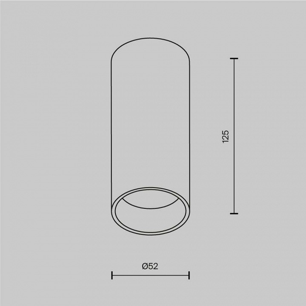 Накладной светильник Maytoni Technical FOCUS LED C056CL-L12W2.7K-W-PT