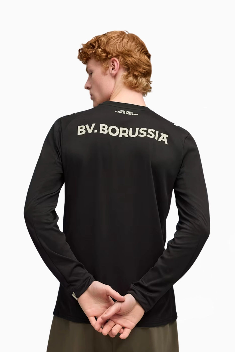 Футболка с длинными рукавами Puma Borussia Dortmund 25/26 Special Edition - черный