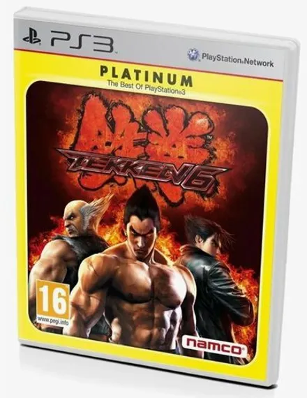 PS3 Tekken 6 (Б/У, Русские субтитры, BLES-00635)
