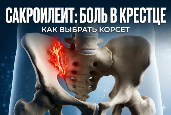 Сакроилеит: как победить боль в крестце и вернуть свободу движений