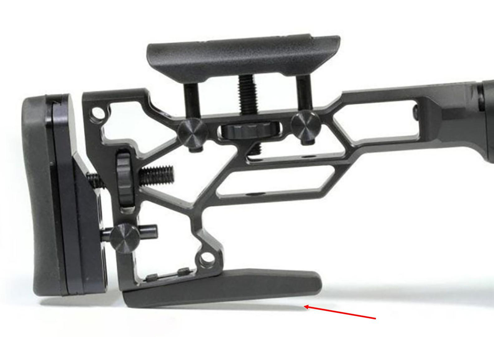 Груз-планка под мешок для шасси MDT ESS REAR BAG (KAMGUN)