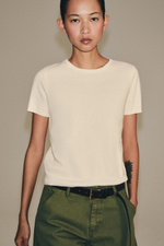 ТРИКОТАЖНЫЙ ТОП С КОРОТКИМИ РУКАВАМИ — ZARA