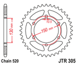 Звезда JTR305.46ZBK