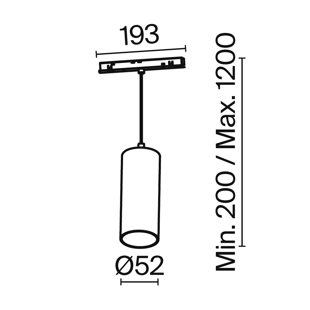 Магнитный трековый светильник Maytoni Focus LED TR041-4-12WTW-DD-B