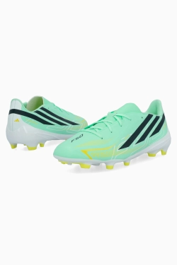 Бутсы adidas F50 League Hyperfast FG Junior - бирюзовый