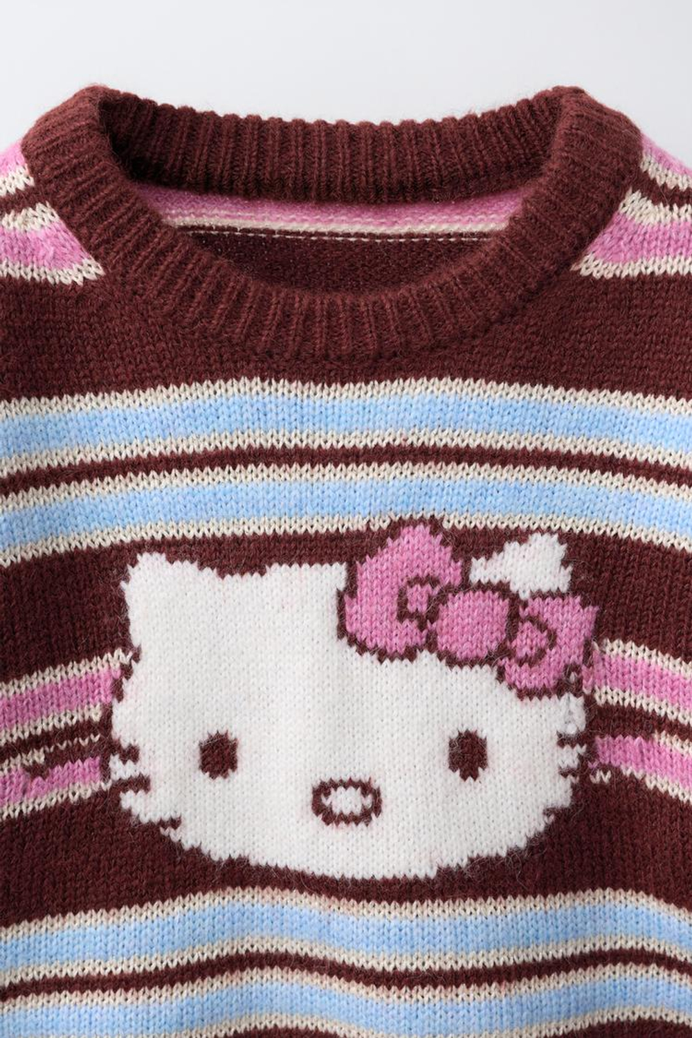 ZARA СВИТЕР В ПОЛОСКУ HELLO KITTY © SANRIO, РАЗНОЦВЕТНЫЙ