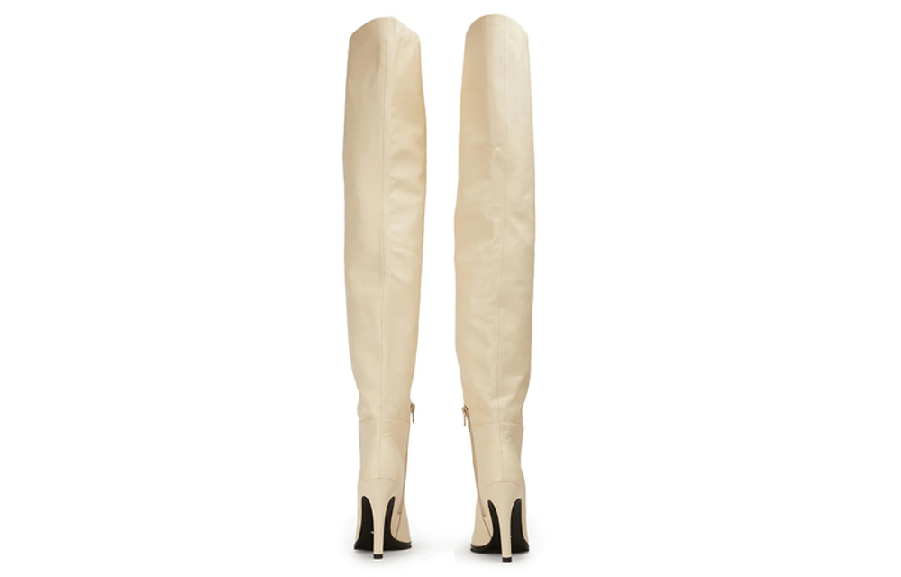 Tony Bianco Over the knee Boots 10.5cm Women"s Beige