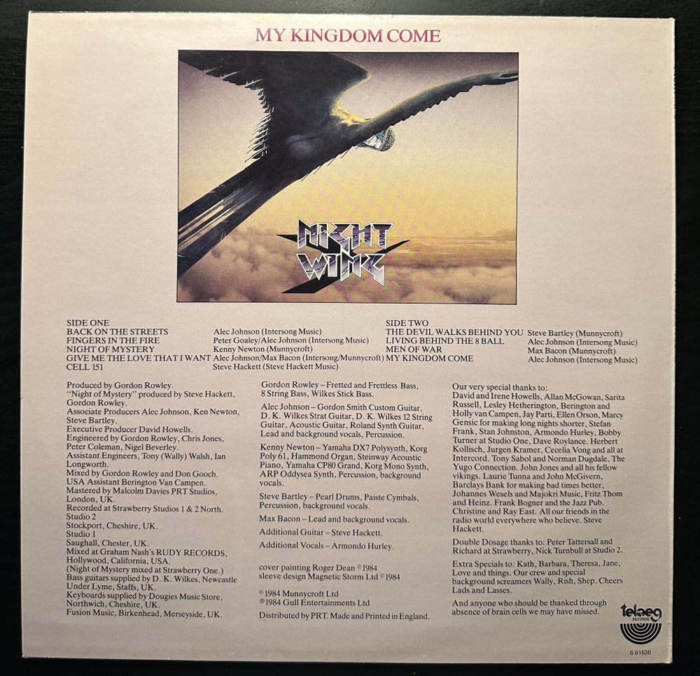 Nightwing - My Kingdom Come (Скандинавия 1984г.)