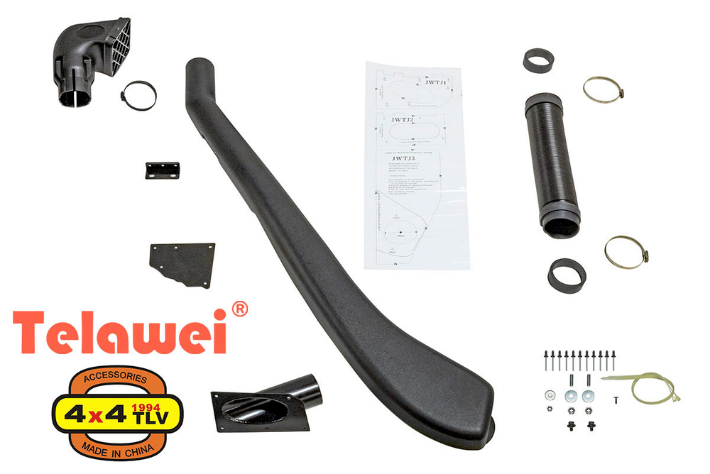 Шноркель для Jeep Wrangler 4.0 10/1999 - 10/2006 SJWTJLA-CH