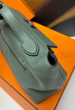 Женская сумка Hermes цвета хаки