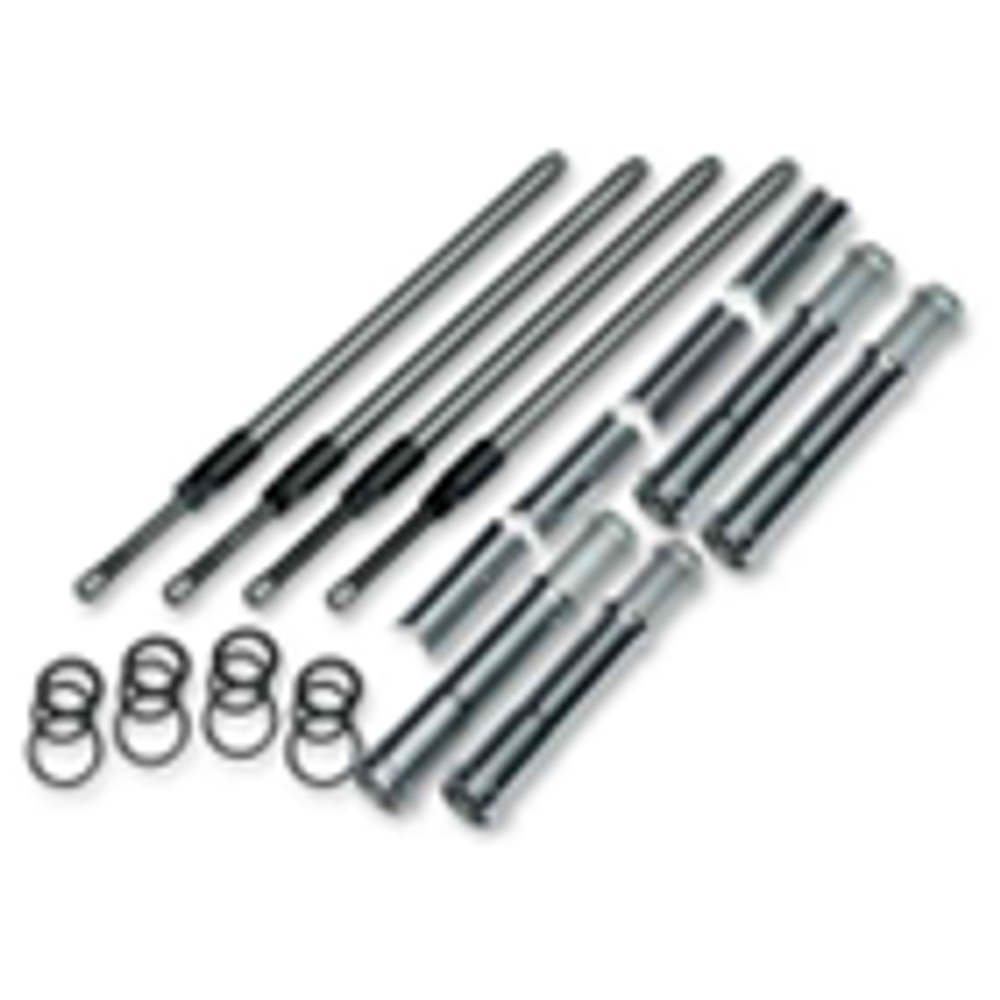 Quickee Pushrod Kit with Chrome Covers for Mi8 Models
