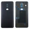 Задняя крышка для OnePlus 6 черная матовая (Midnight Black) без стекла камеры