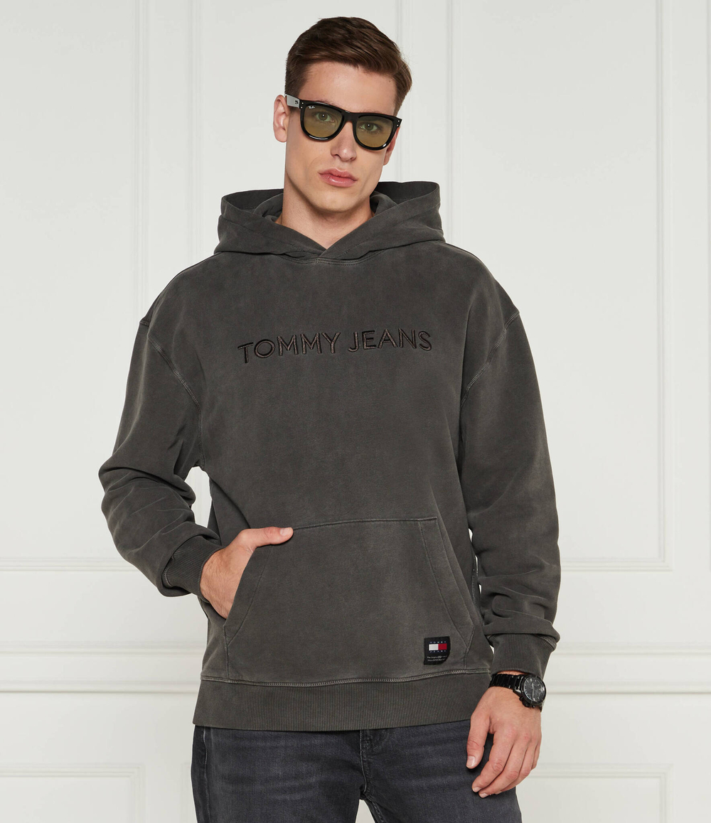 Худи Tommy Jeans - графитовый(DM0DM19741)