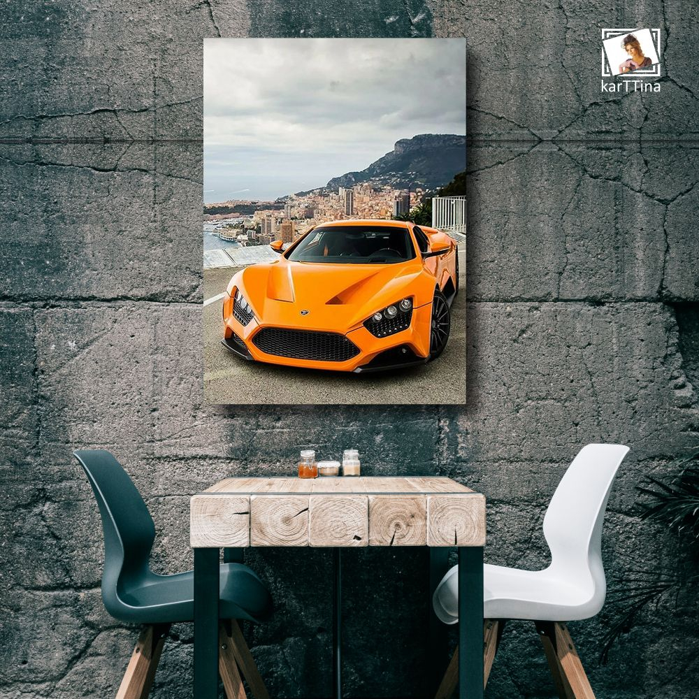 Картина интерьерная karTTina "Bugatti Veyron", 50х70см 1шт.