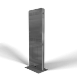 Интерактивный киоск Black Glass Max (с фасадным стеклом) 32"