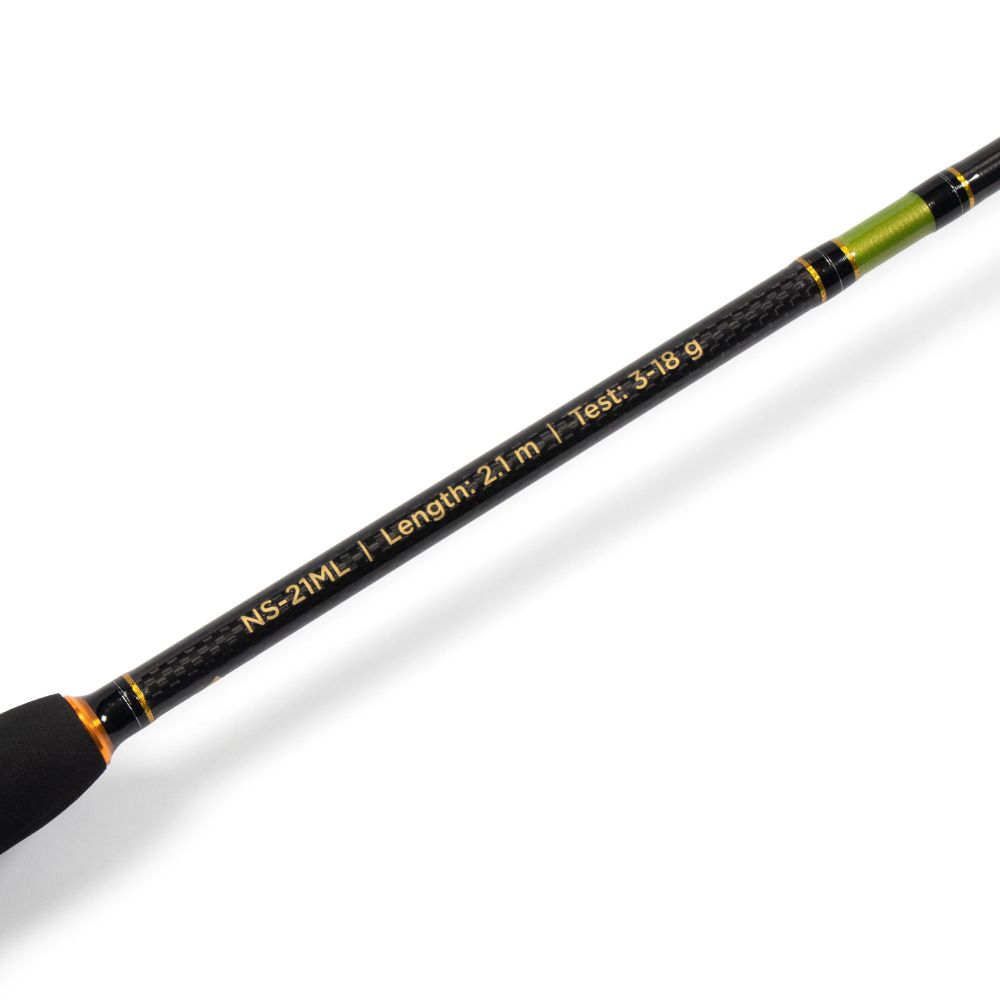 Спиннинг штекерный карбоновый Namazu Spectrum, 2,1 m/3-18 g/25/