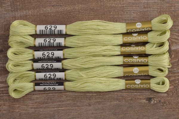 Мулине Lecien Cosmo, цв. 0629 / 6 мот. по 8 метров, в 6 сложений