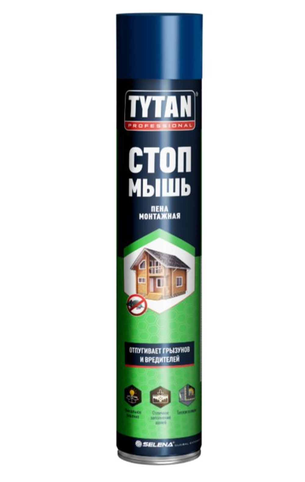 Tytan Professional Стоп мышь пена бытовая с трубочкой