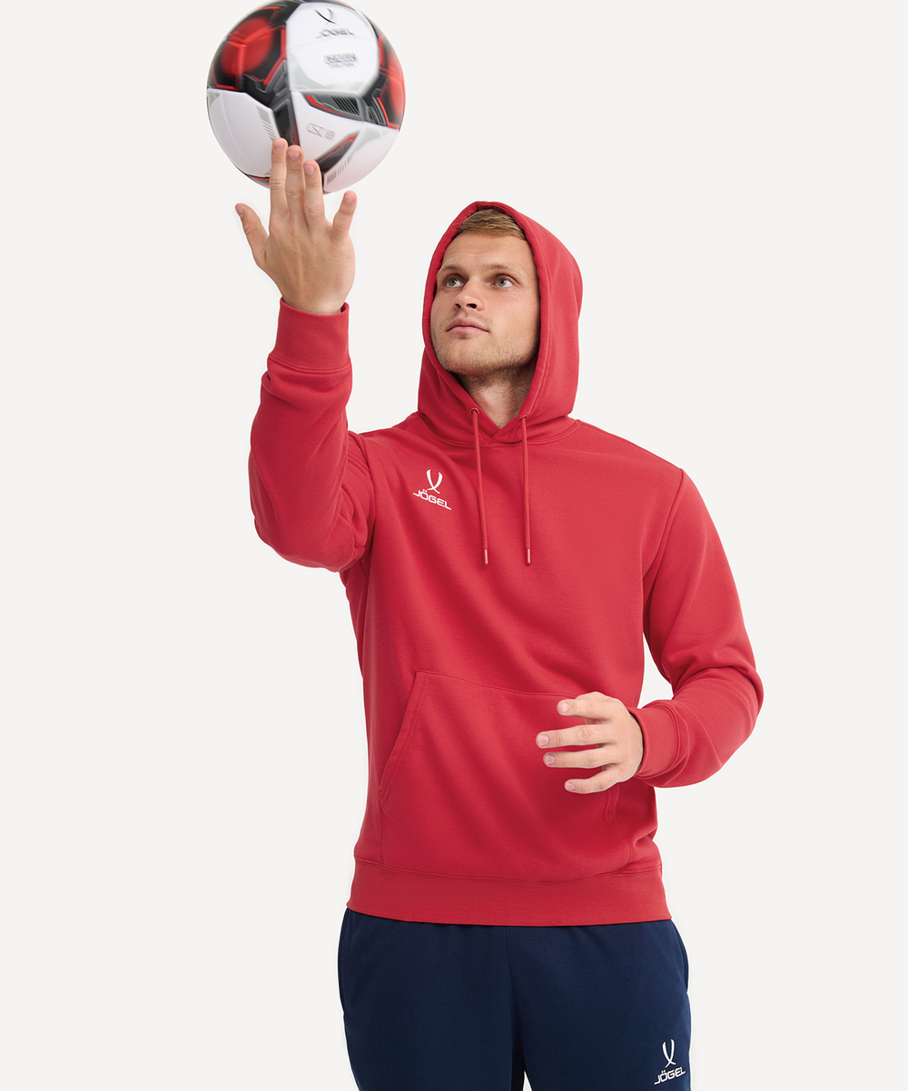 Худи ESSENTIAL Cotton Hoodie, красный