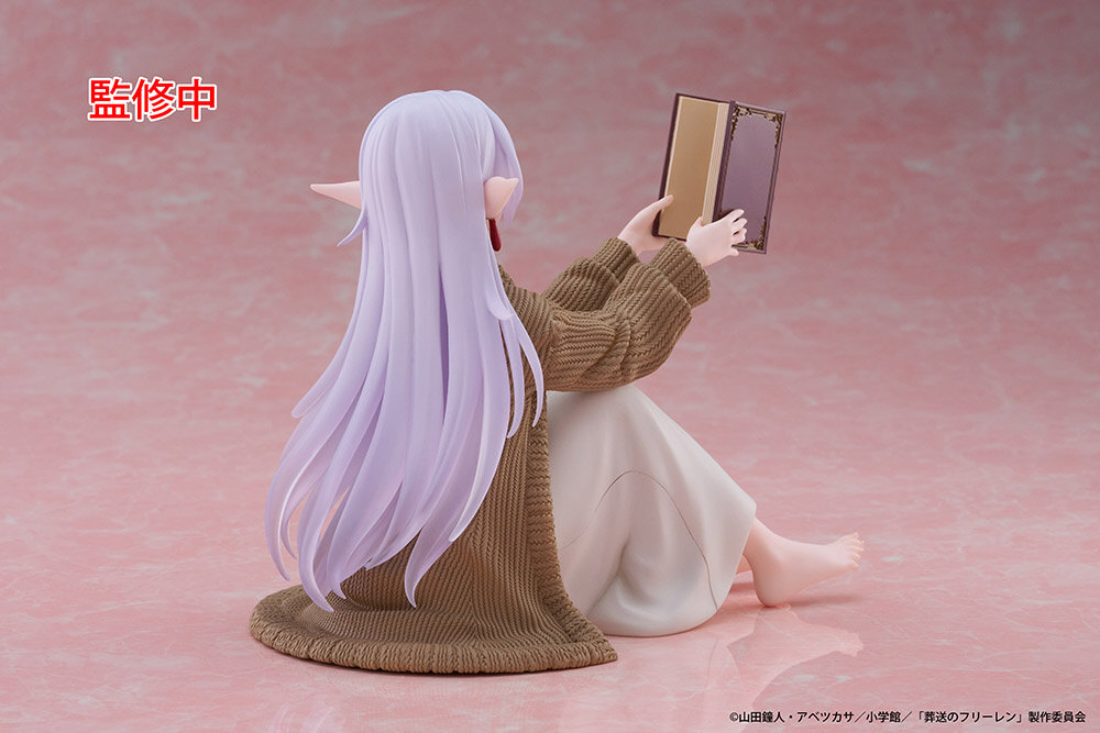 Фигурка Taito Frieren: Beyond Journey's End Desktop Cute Frieren Roomwear Ver. Провожающая в последний путь Фрирен: Фрирен